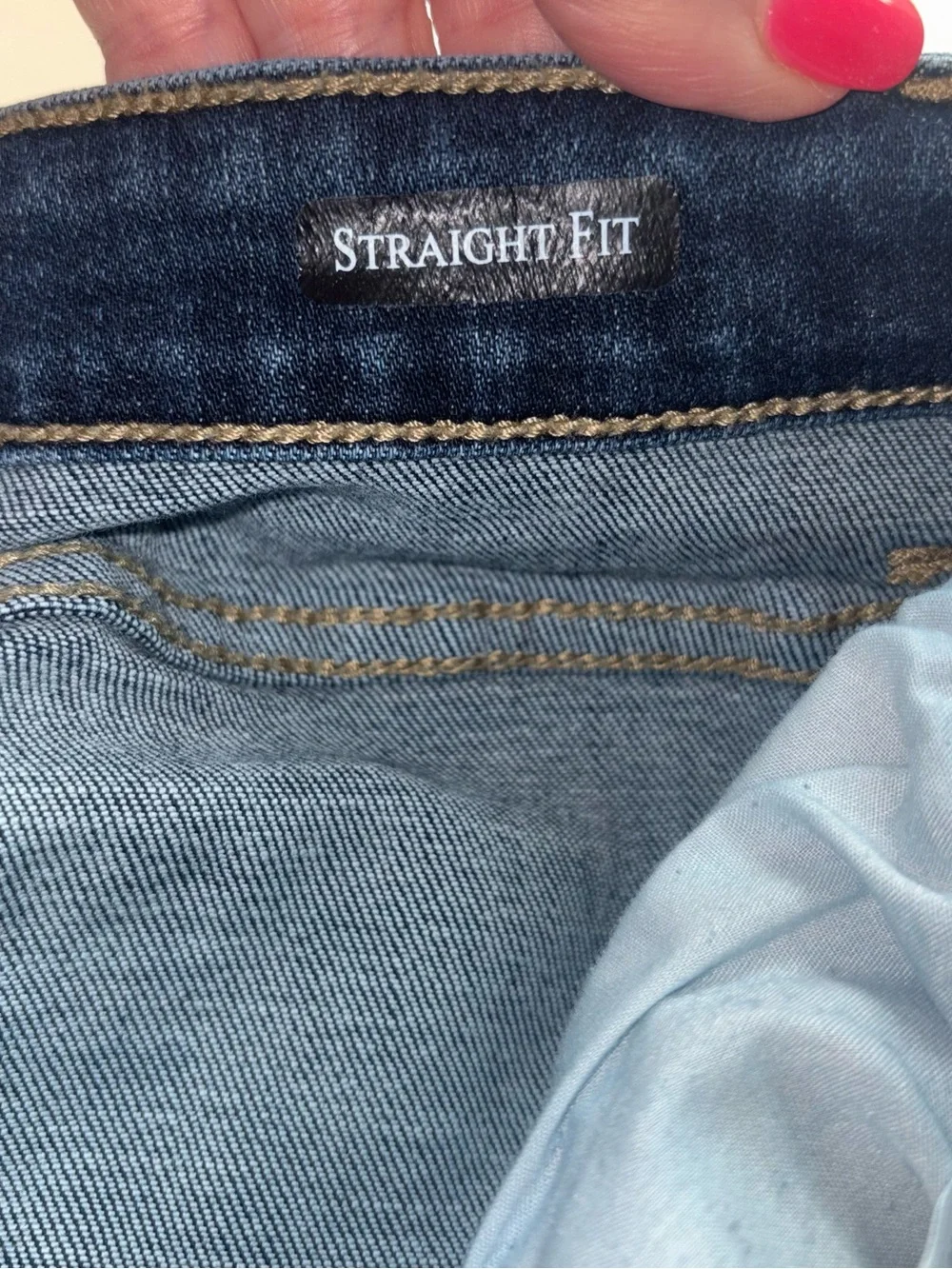 Judy Blue Straight Fit Jeans 9/29 Medium Wash Stretch Denim Classic - Picture 5 of 6